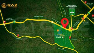 faisal town phase 2 location map